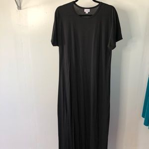 Solid Black Maria dress lularoe
